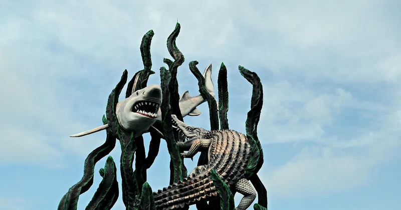Anatomie d'un logo : les variantes du crocodile